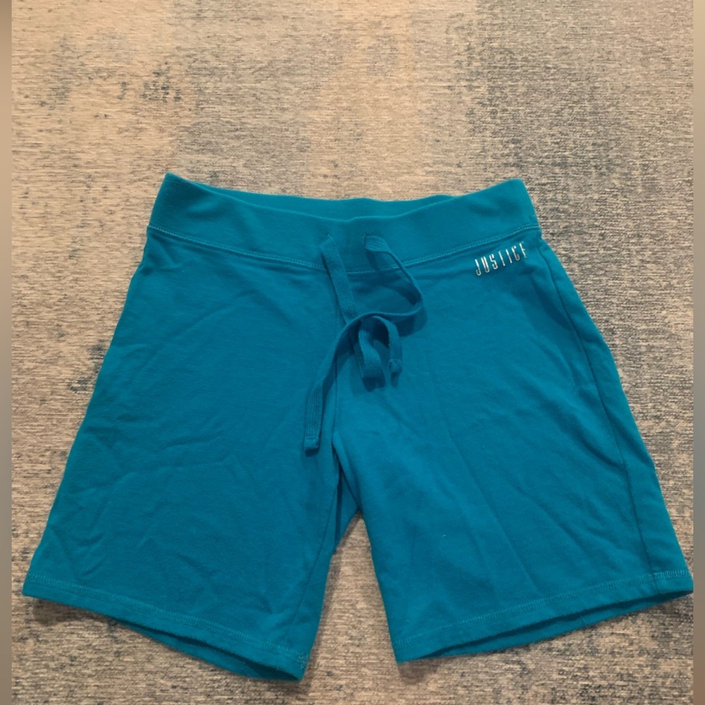 Girls blue shorts
